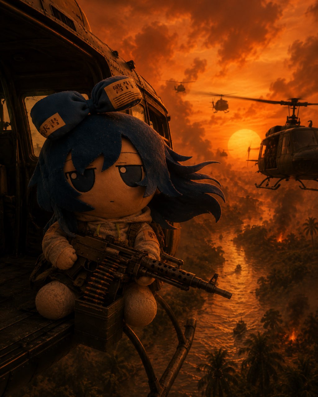 Door Gunner — Sunset Patrol